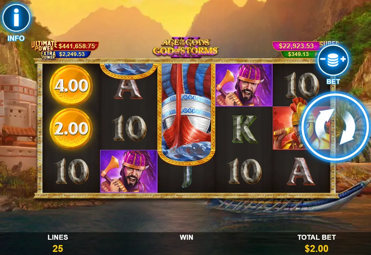 Gods God of Storms Slot