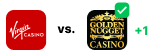 🆚 Live Game Diversity: Golden Nugget Casino wins the round
