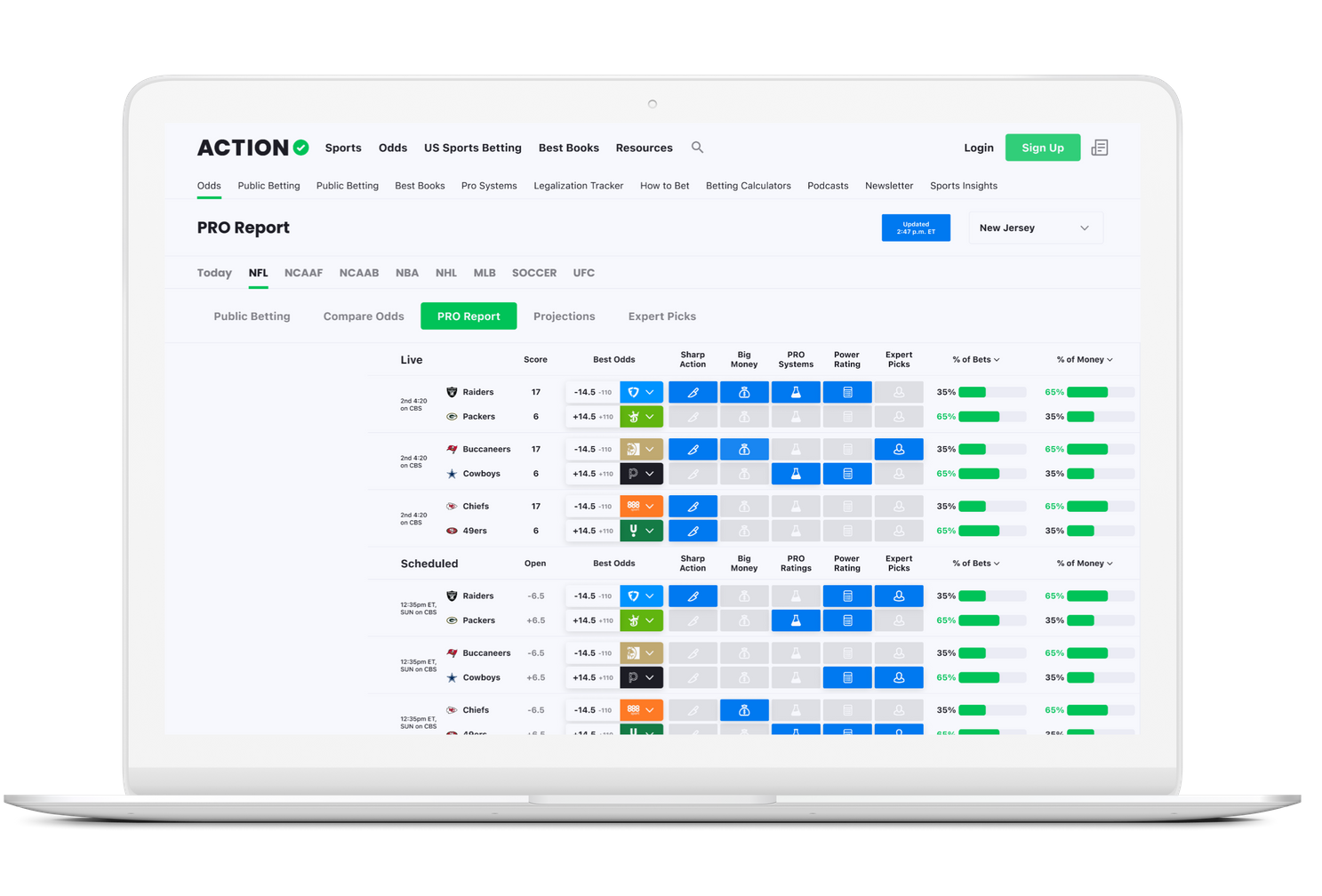Upgrade to Action PRO