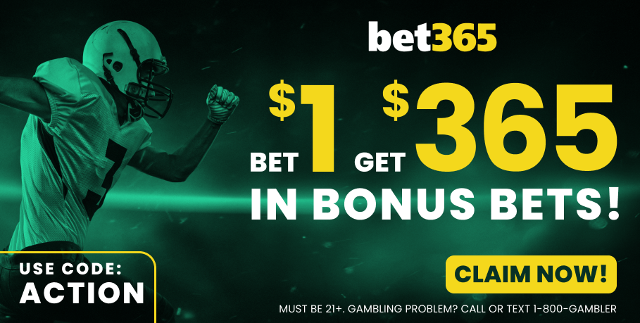 Bet365 bonus code NJCOM for NFL: Win or lose, claim a guaranteed $365 bonus  on Week 3 