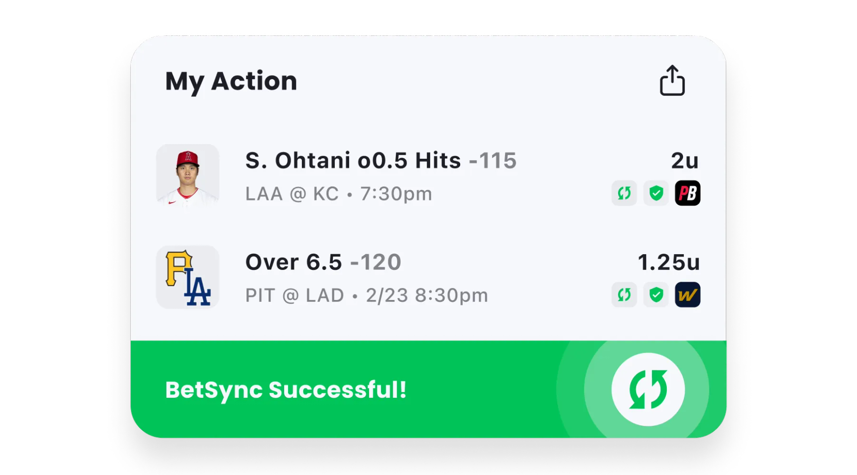 Get BetSync with the Action App Sports Betting App The Action Network