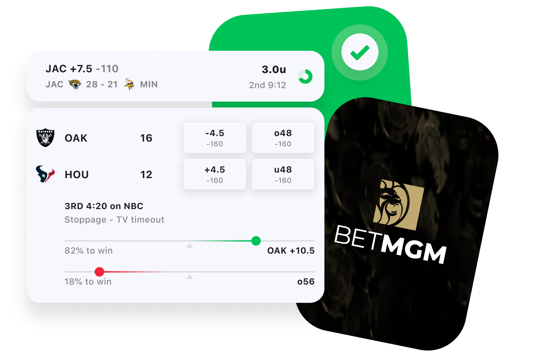 Phone with Action App Open
