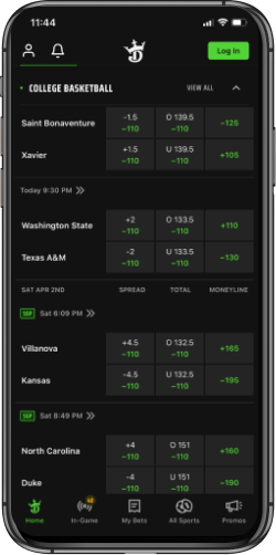 DraftKings Density