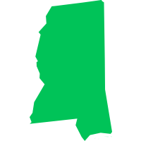 Mississippi map
