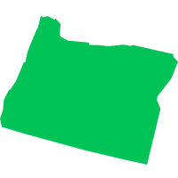 Oregon map