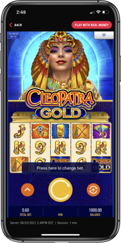 PointsBet Casino Cleopatra game