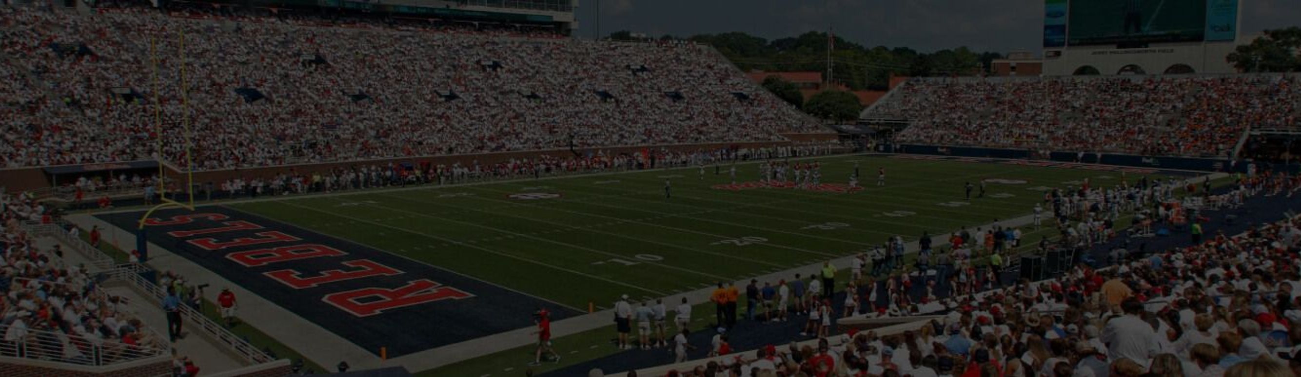 Vaught-Hemingway Stadium in Oxford, Mississippi.