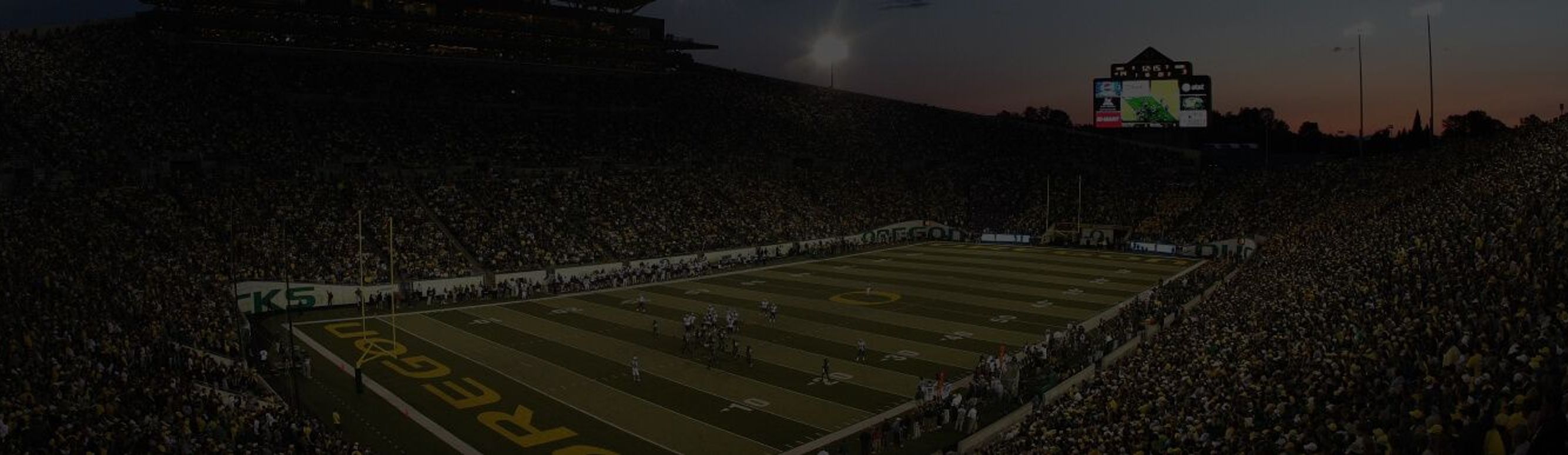 Autzen Stadium in Eugene, Oregon
