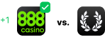 888casino over Caesars