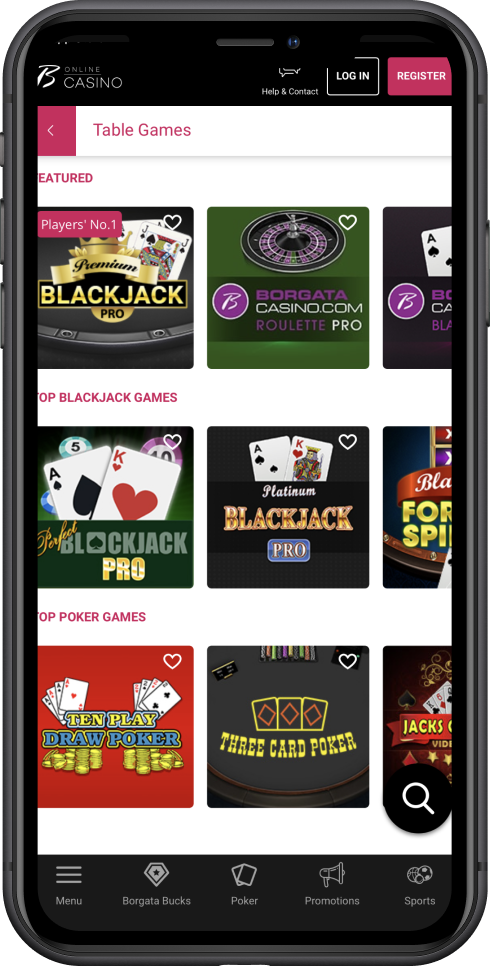 Borgata Casino App Table Games