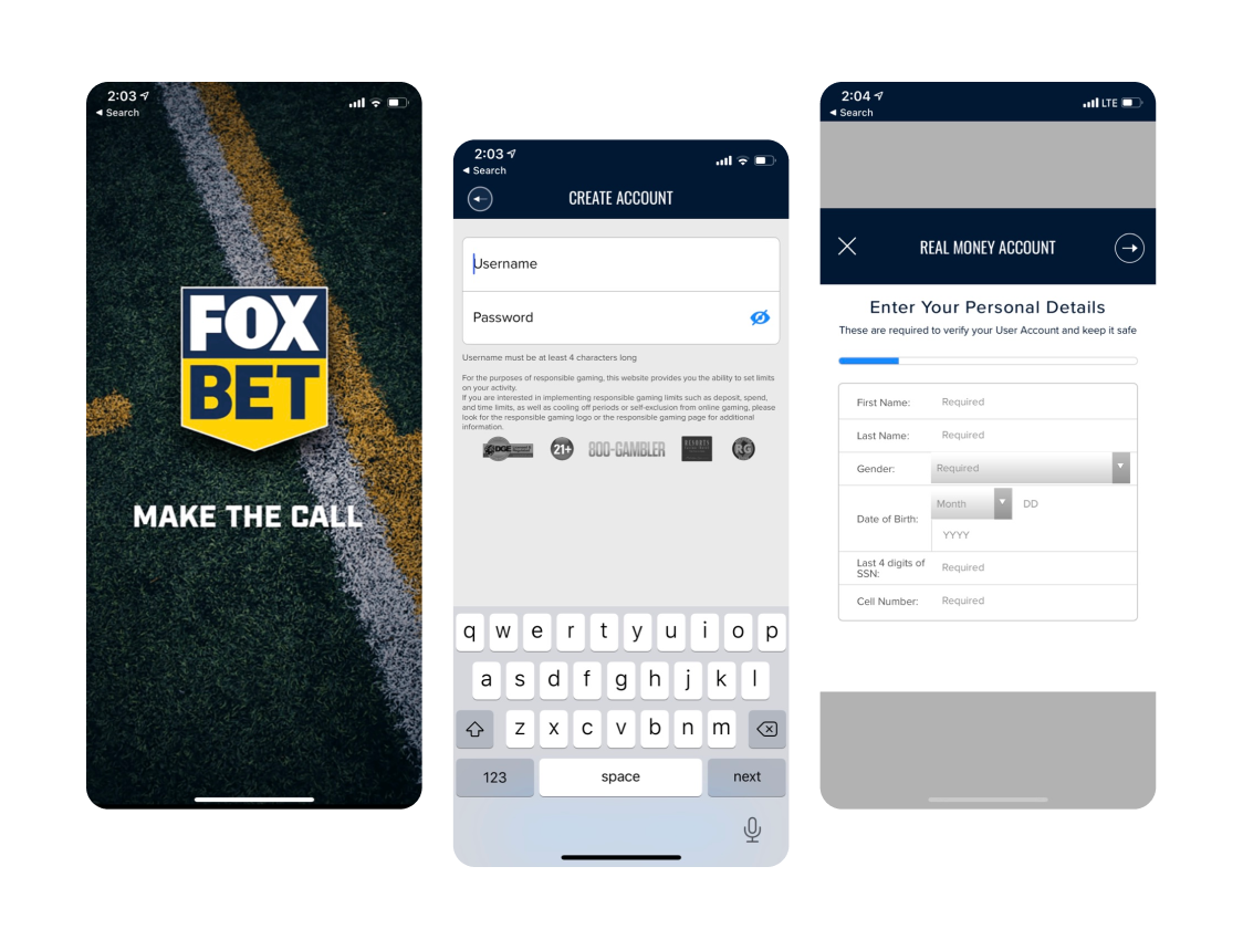 FOX Bet sports betting app