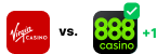 Virgin Casino vs 888casino