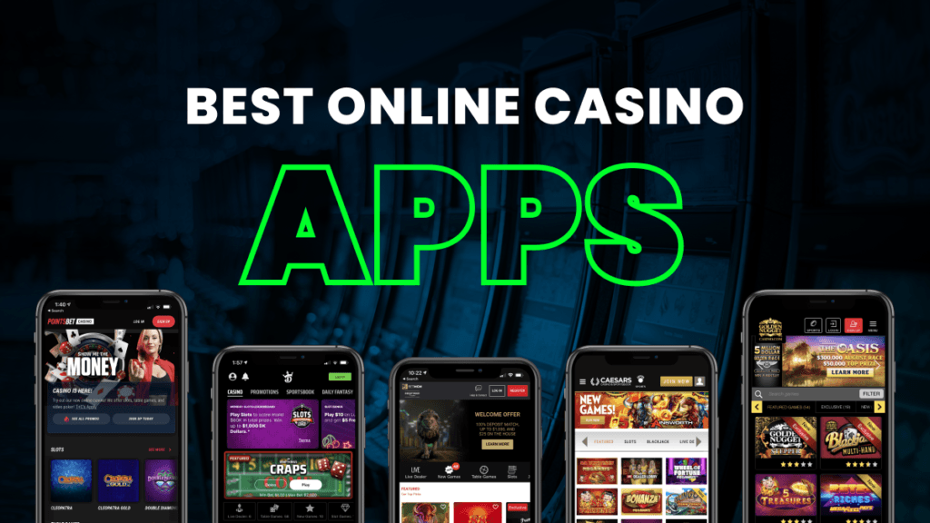The Best Online Casino Apps Header Image
