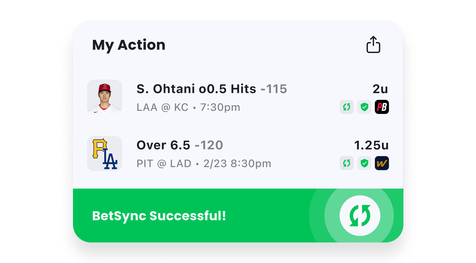 Get BetSync with the Action App Sports Betting App The Action Network