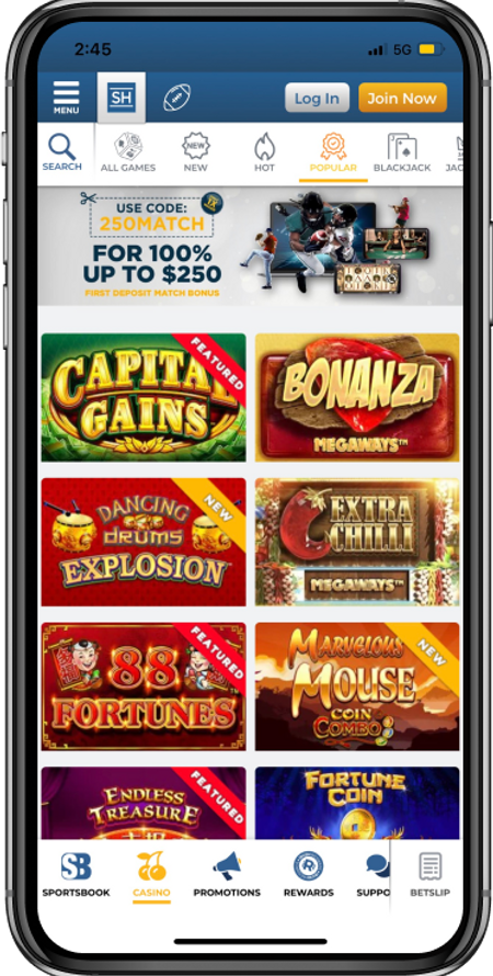 is sugarhouse casino online review