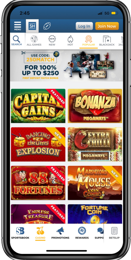 sugarhouse casino bonus code nj