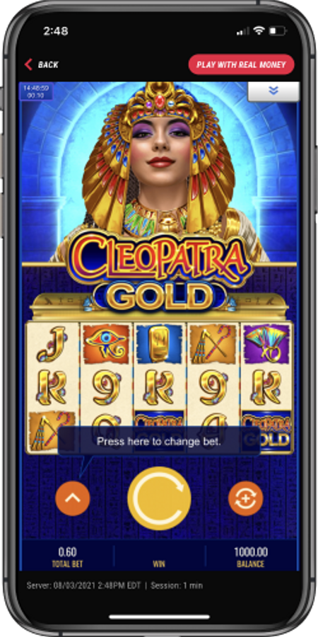 Pointsbet casino Cleopatra game