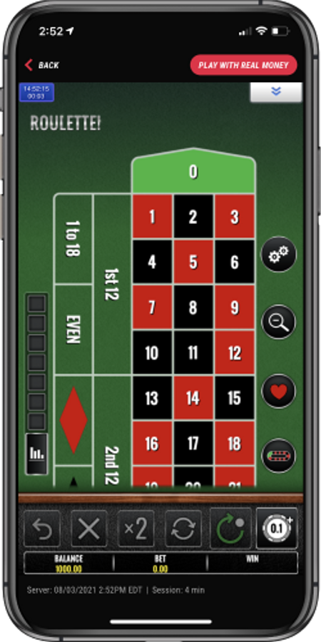 Pointsbet mobile roulette