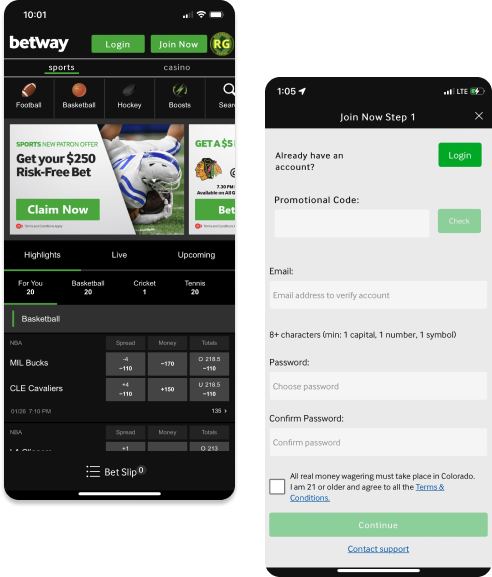 betway online betting