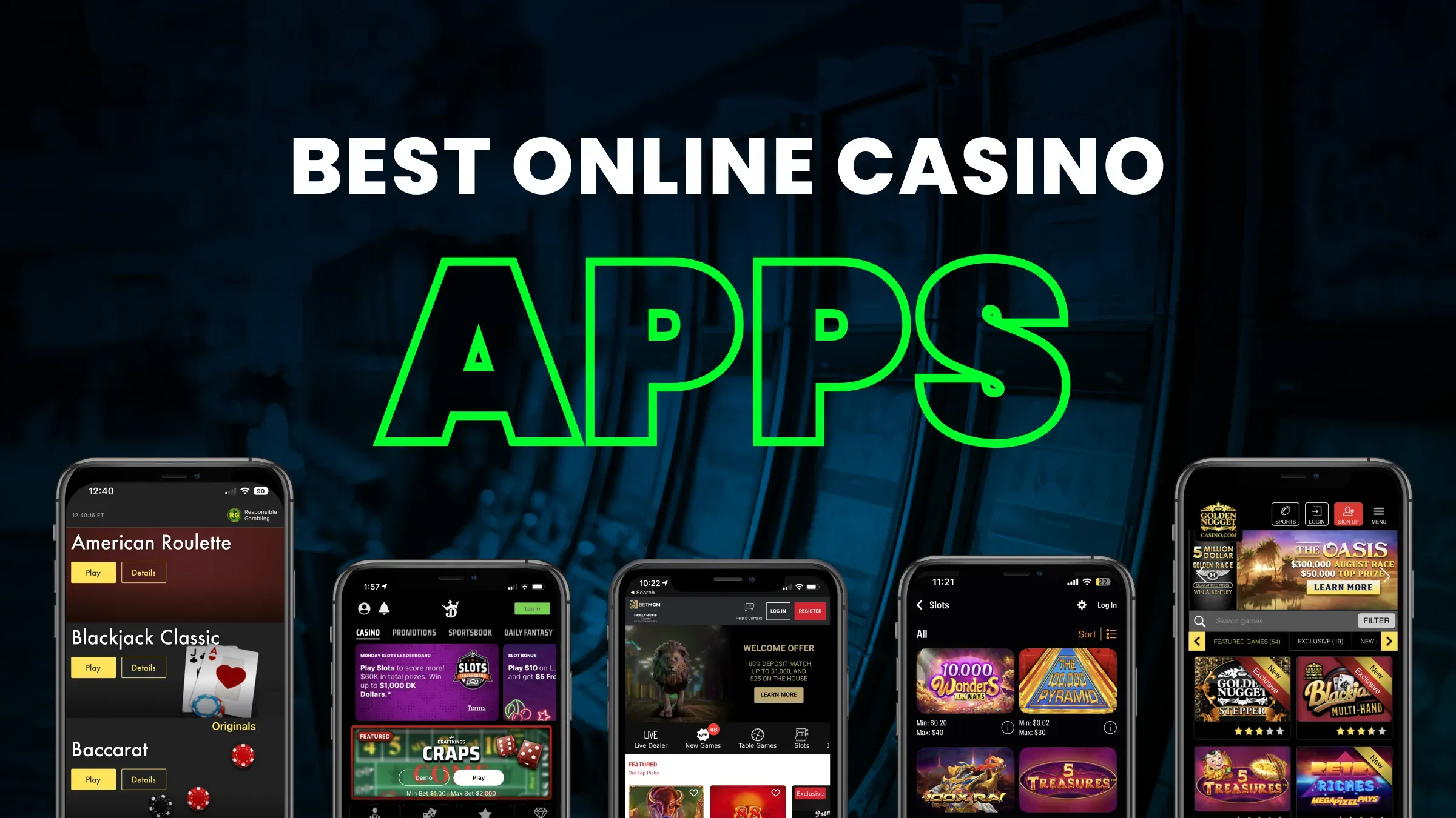 Best Online Casino Apps for July 2024 Header Image