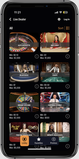 Caesars Palace Online Casino Live Dealer Games