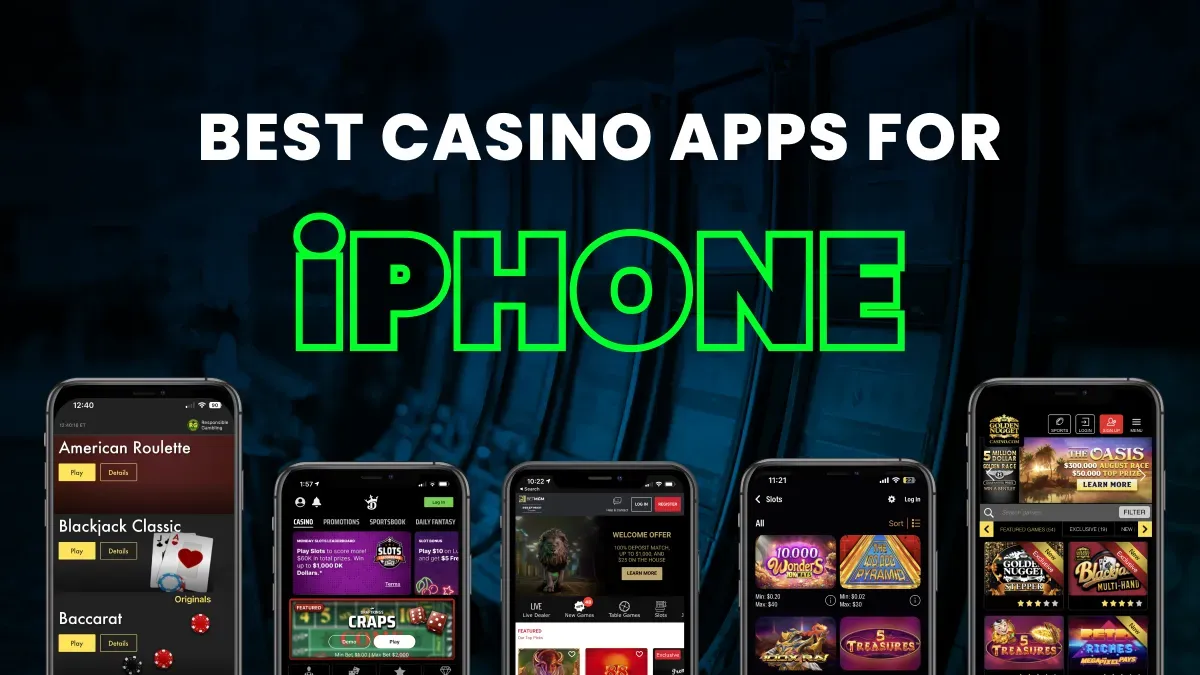 The Best Casino Apps for iPhone September 2024 Header Image