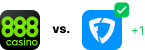 FanDuel over 888casino