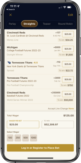 WynnBET Betslip