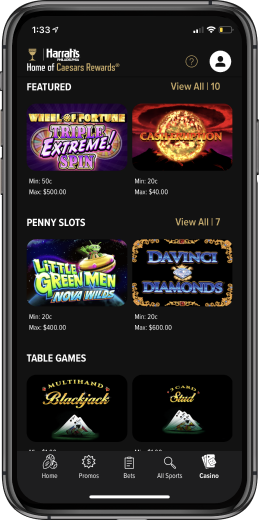 Caesars Online Casino App Featured Games