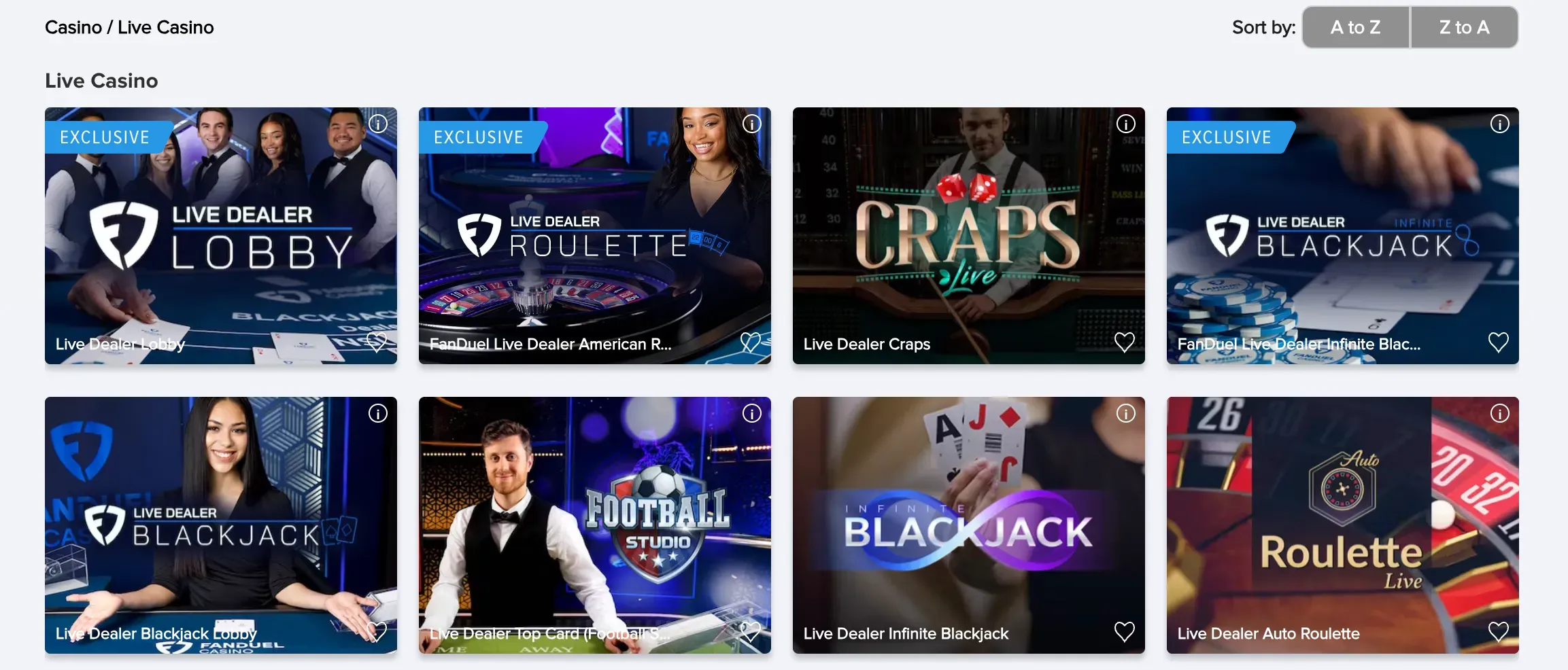 Triple Play Draw Poker Play Table Games Online at FanDuel Casino