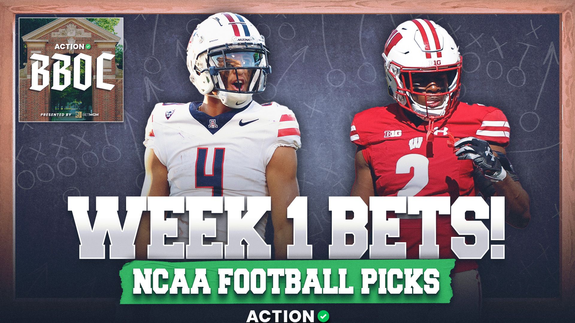 Which College Football team is on UPSET ALERT in Week 1? | CFB Picks & Predictions | BBOC article feature image