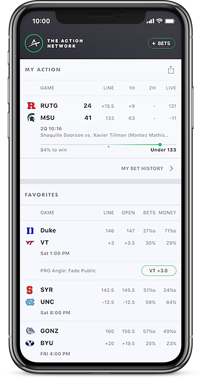 free app to track bets