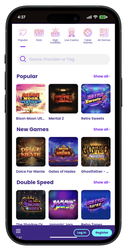 Wildz Casino Most Popular Games