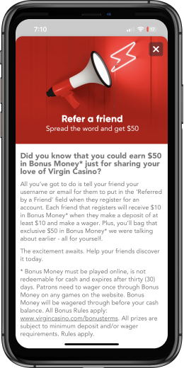 virgin casino refer a friend