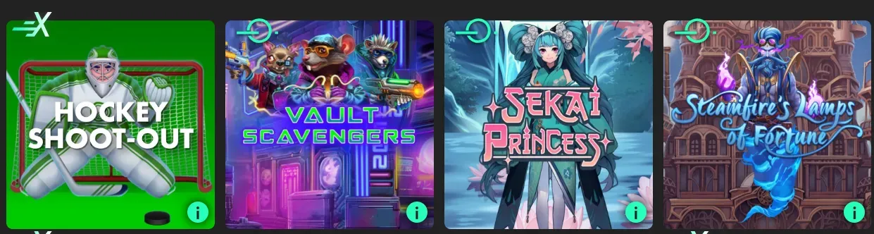 Play exclusive online casino games at bet365.