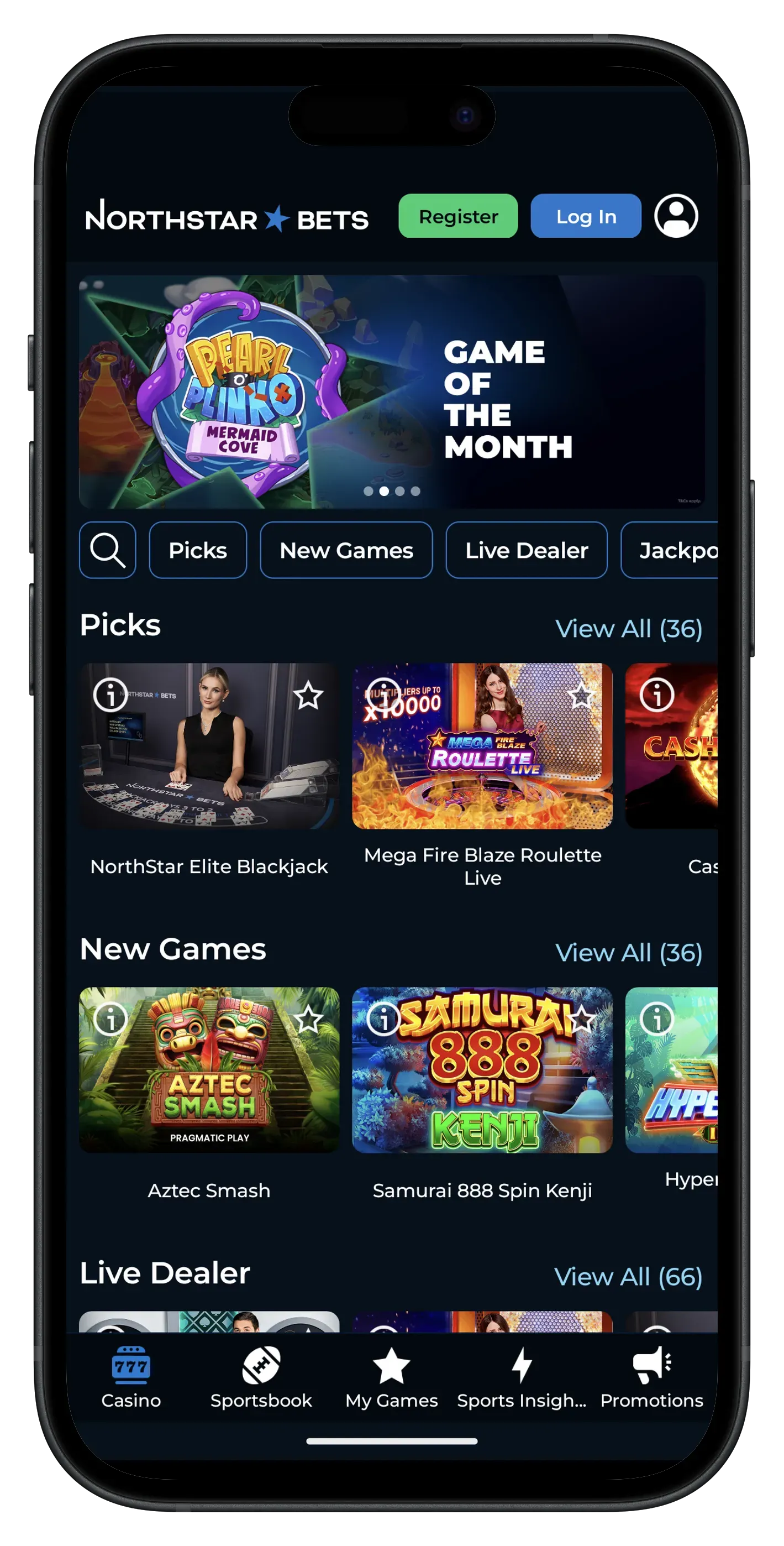 NorthStar Bets Casino App