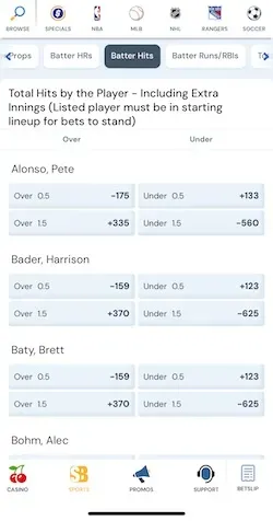 BetRivers Prop Bets