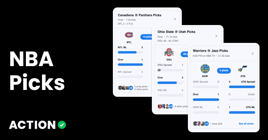 Picks tracked by experts and friends – Action Network