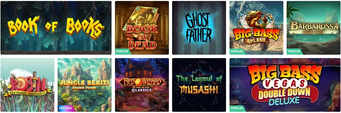 PlayOJO Casino Slots
