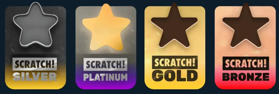 The Scratch! Scratchcard Series at Casino.click. 