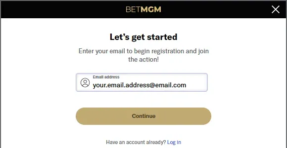 2. Start the Registration Process Thumbnail