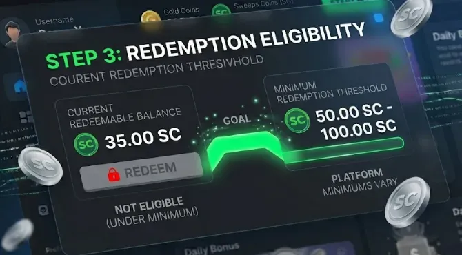 3. Reach the Minimum Redemption Amount Thumbnail