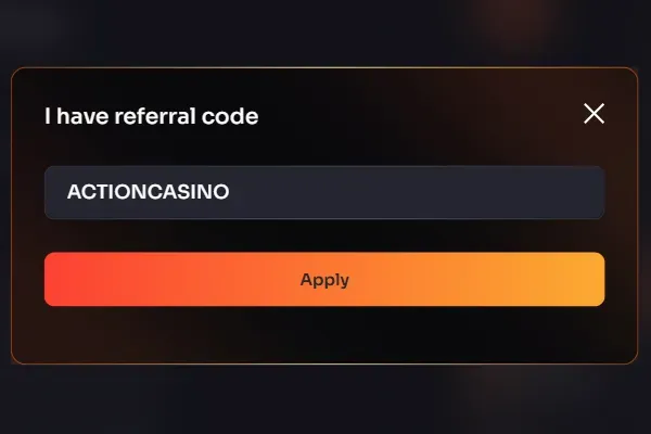 3. Enter the ReBet Casino Referral Code Thumbnail