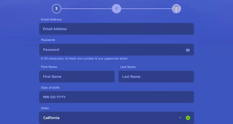 2. Fill in Your Information Thumbnail