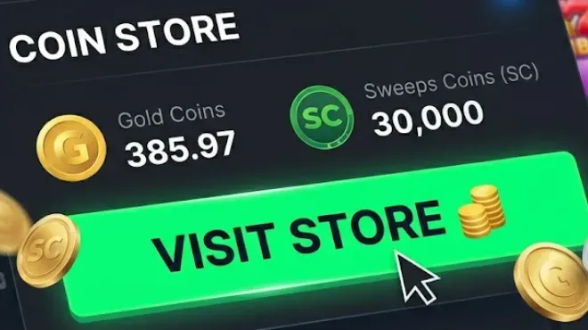 1. Log In and Visit the Coin Store Thumbnail