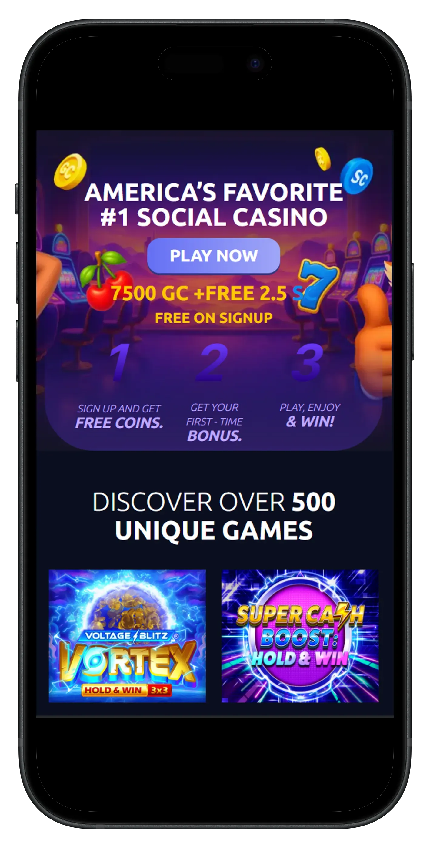 LuckyStake Casino Content Image