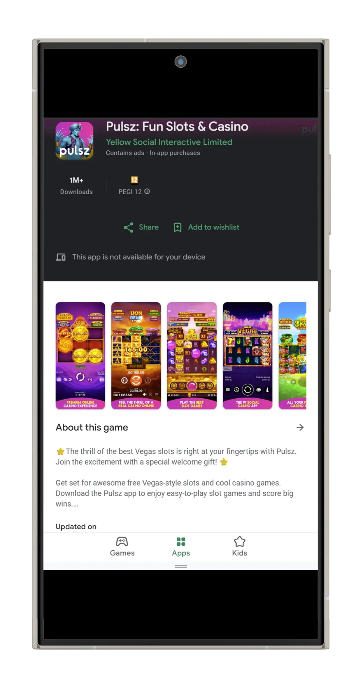 🤖 How to Download the Pulsz Social Casino App for Android Devices