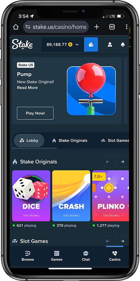 Stake.us Social Casino