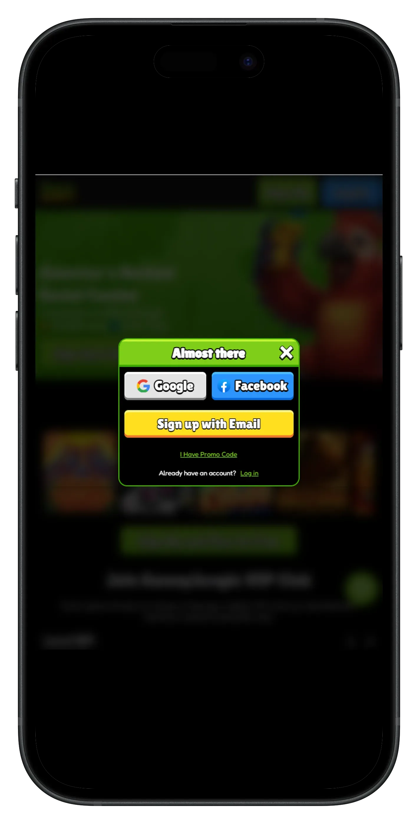 2. Choose Your Sign Up Method Thumbnail