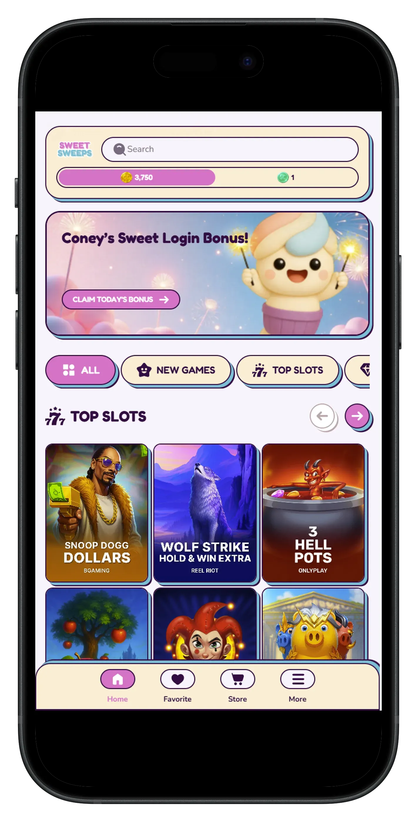 Sweet Sweeps Content Image